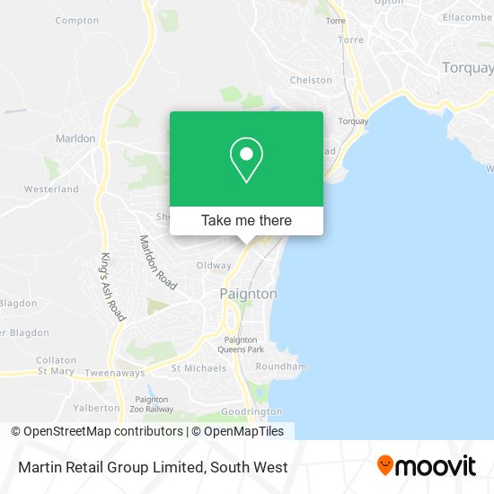 Martin Retail Group Limited map