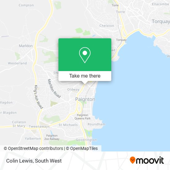 Colin Lewis map