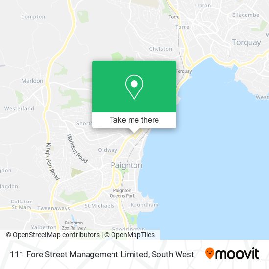 111 Fore Street Management Limited map