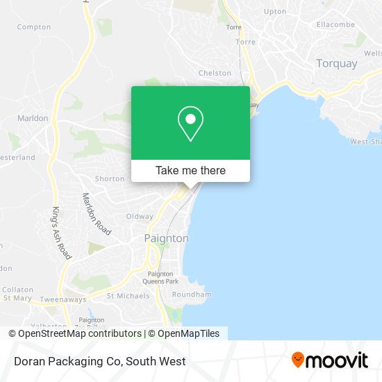 Doran Packaging Co map