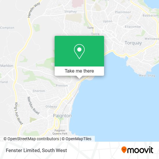 Fenster Limited map