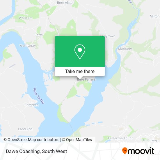 Dawe Coaching map