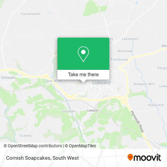 Cornish Soapcakes map