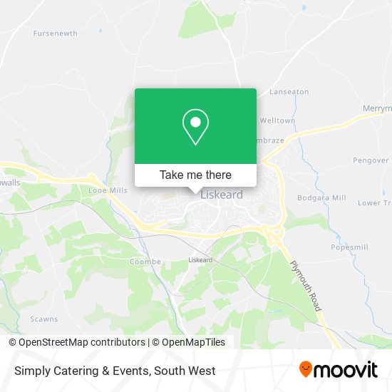 Simply Catering & Events map