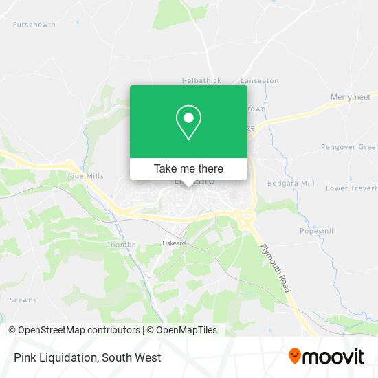 Pink Liquidation map