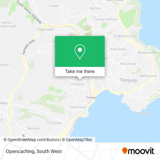 Opencaching map