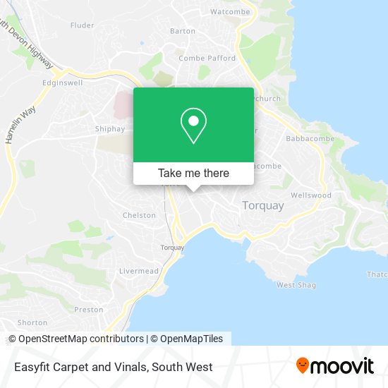 Easyfit Carpet and Vinals map