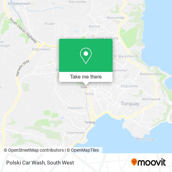 Polski Car Wash map