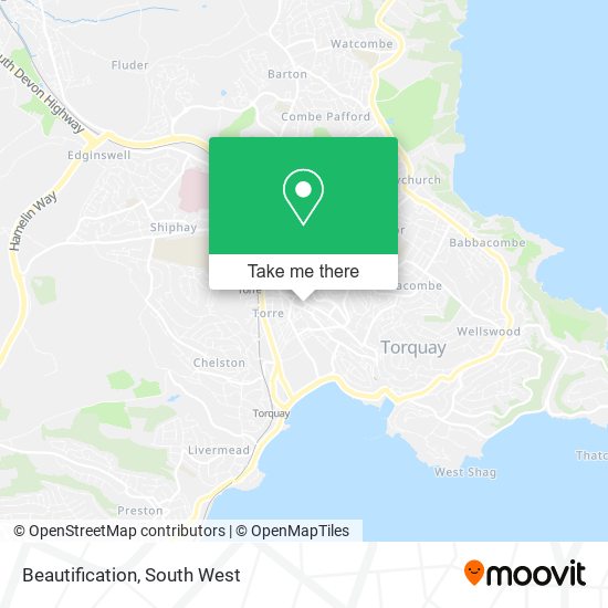 Beautification map