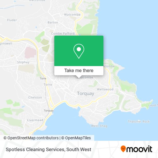 Spotless Cleaning Services map