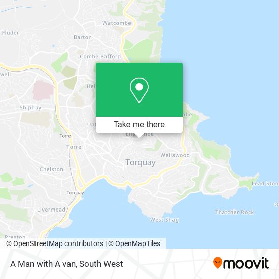 A Man with A van map