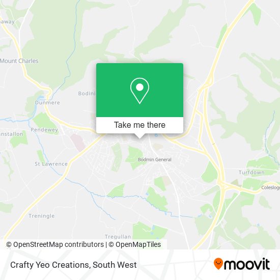 Crafty Yeo Creations map