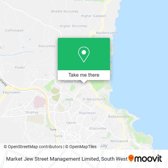 Market Jew Street Management Limited map
