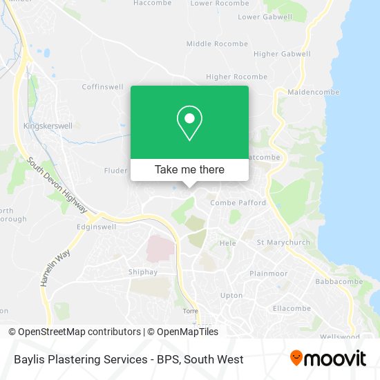 Baylis Plastering Services - BPS map