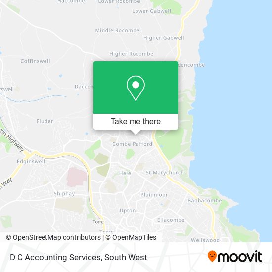 D C Accounting Services map