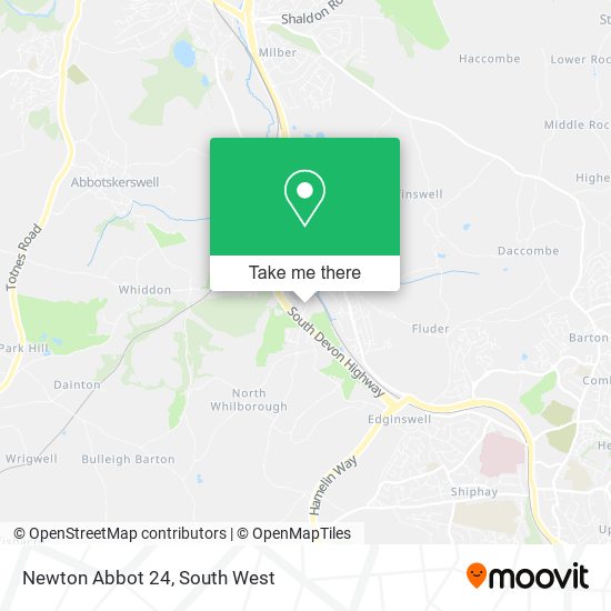 Newton Abbot 24 map