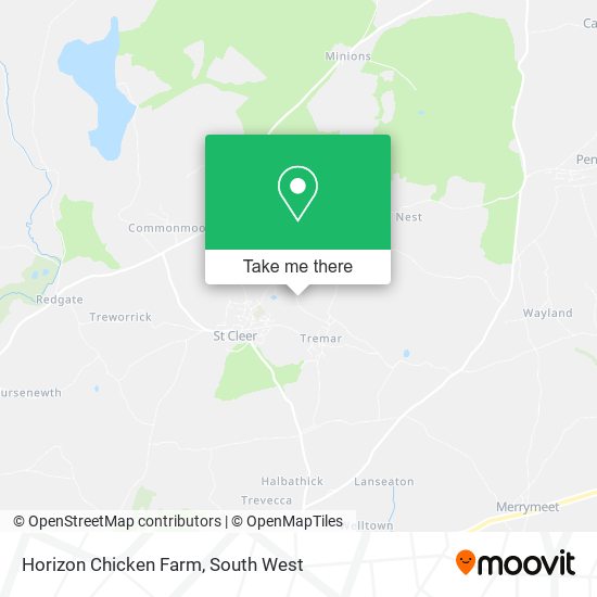 Horizon Chicken Farm map
