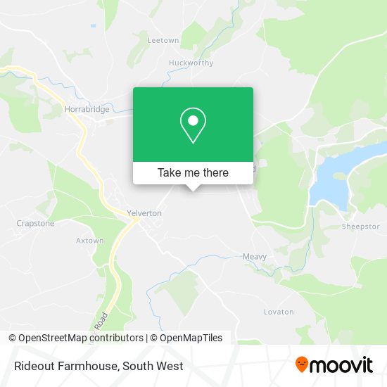 Rideout Farmhouse map