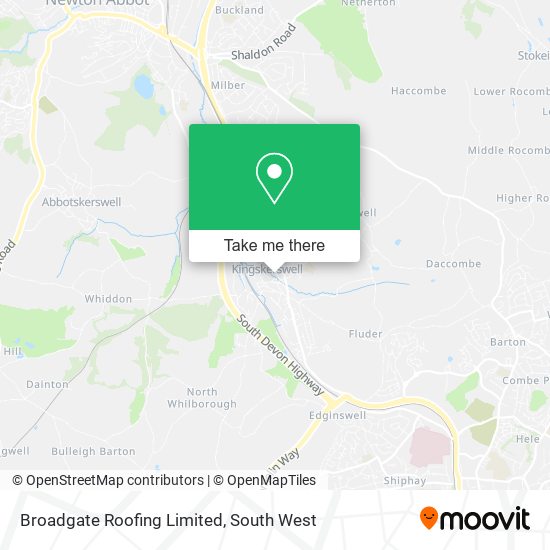 Broadgate Roofing Limited map