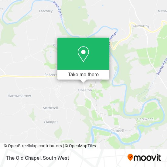 The Old Chapel map