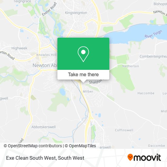 Exe Clean South West map