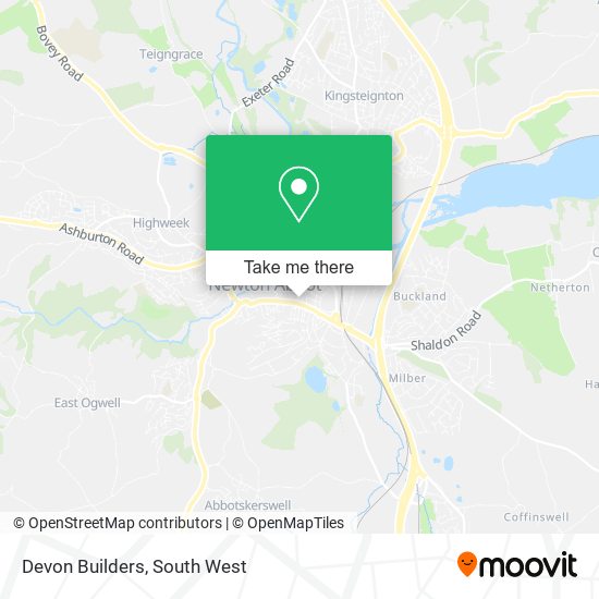 Devon Builders map
