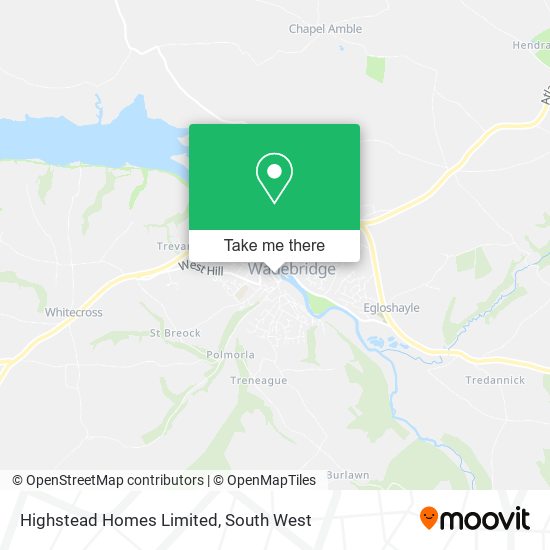 Highstead Homes Limited map