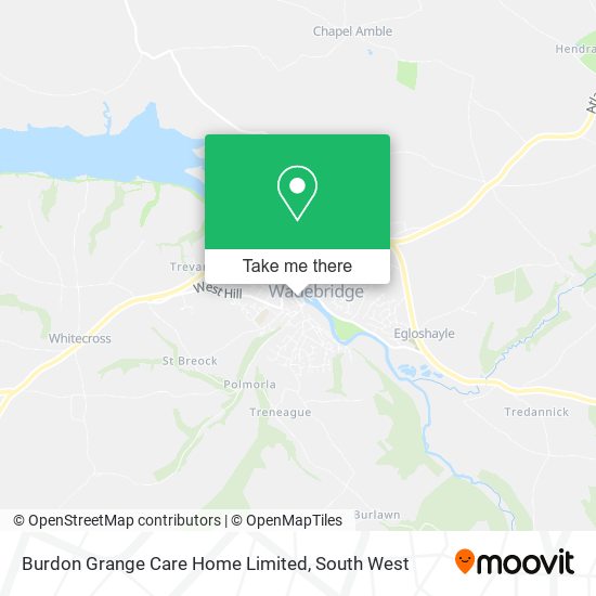 Burdon Grange Care Home Limited map