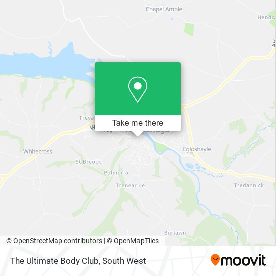 The Ultimate Body Club map