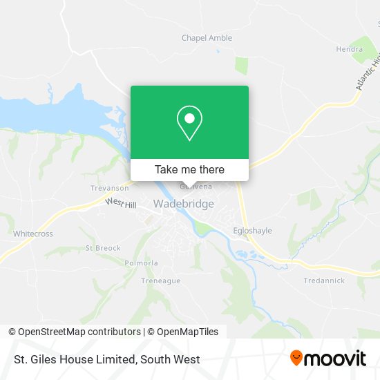 St. Giles House Limited map