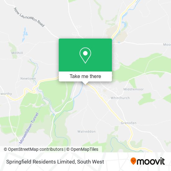 Springfield Residents Limited map