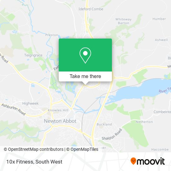 10x Fitness map
