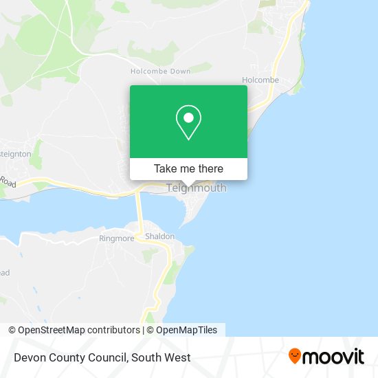 Devon County Council map