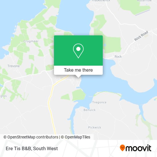 Ere Tis B&B map
