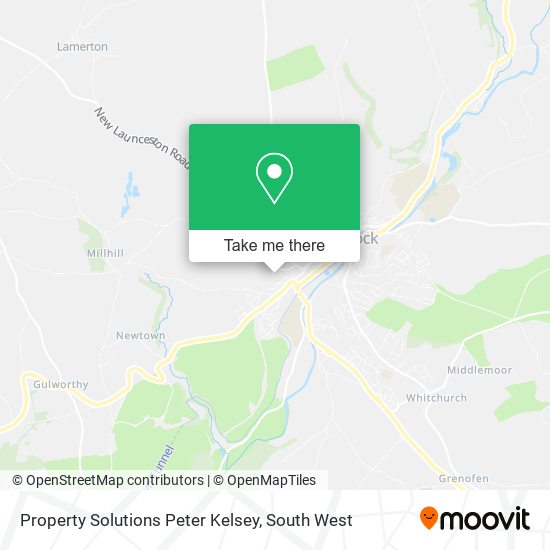 Property Solutions Peter Kelsey map