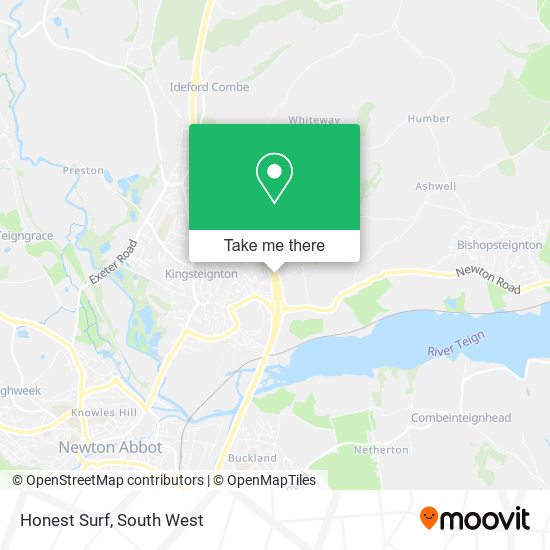 Honest Surf map