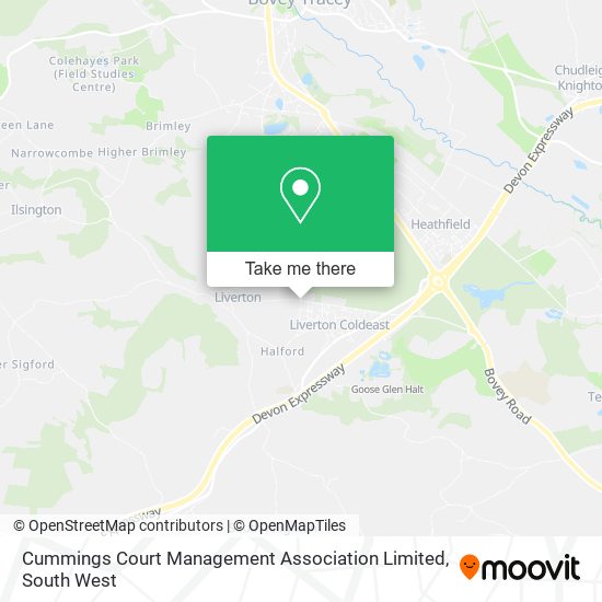 Cummings Court Management Association Limited map