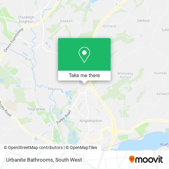 Urbanite Bathrooms map