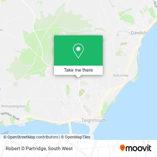 Robert D Partridge map