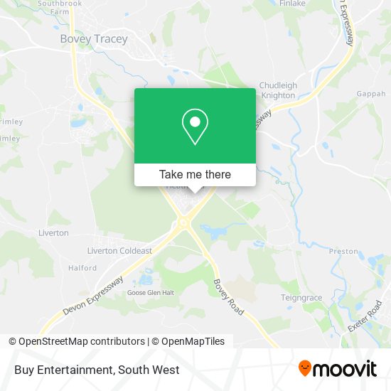 Buy Entertainment map