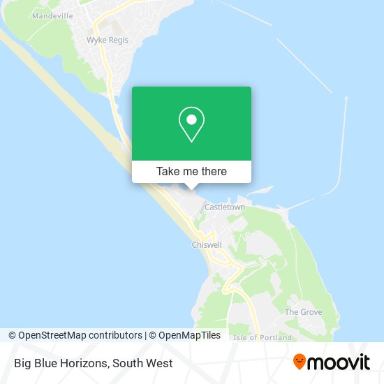 Big Blue Horizons map