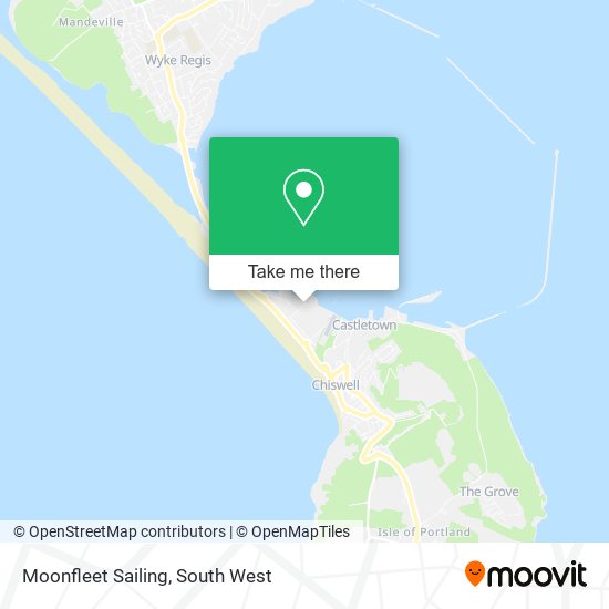 Moonfleet Sailing map