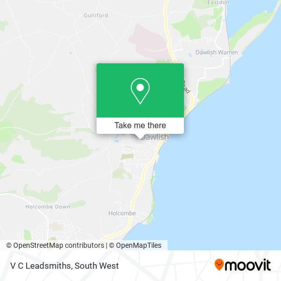 V C Leadsmiths map