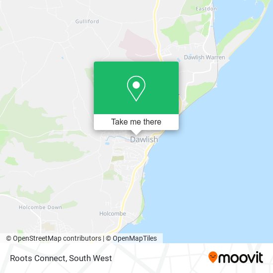 Roots Connect map