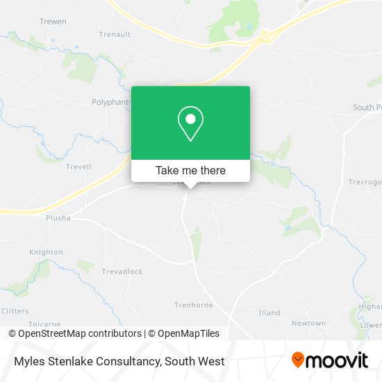 Myles Stenlake Consultancy map