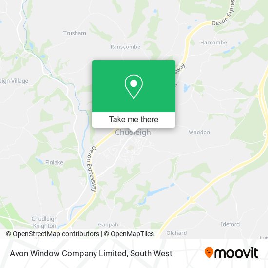 Avon Window Company Limited map