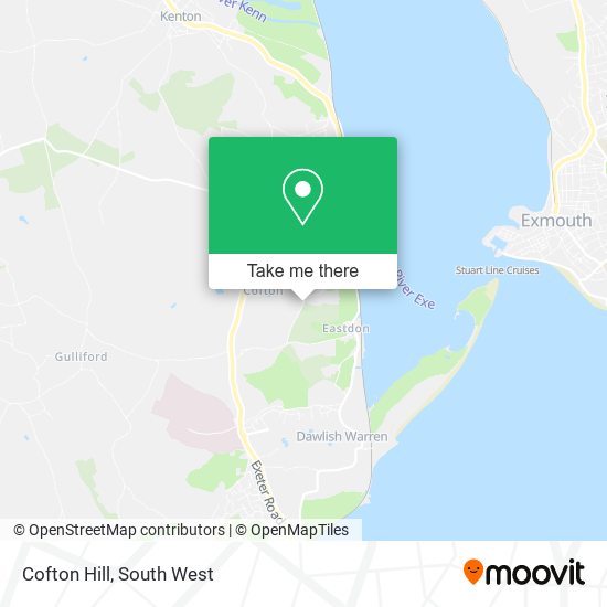 Cofton Hill map