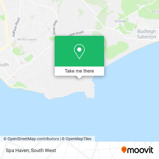 Spa Haven map
