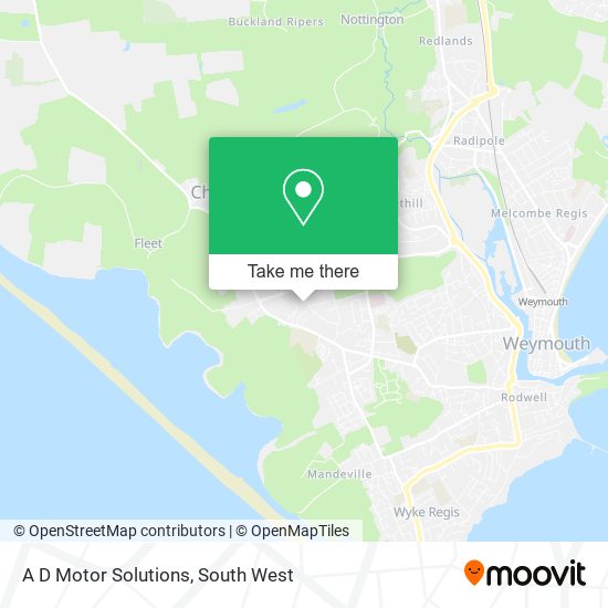 A D Motor Solutions map
