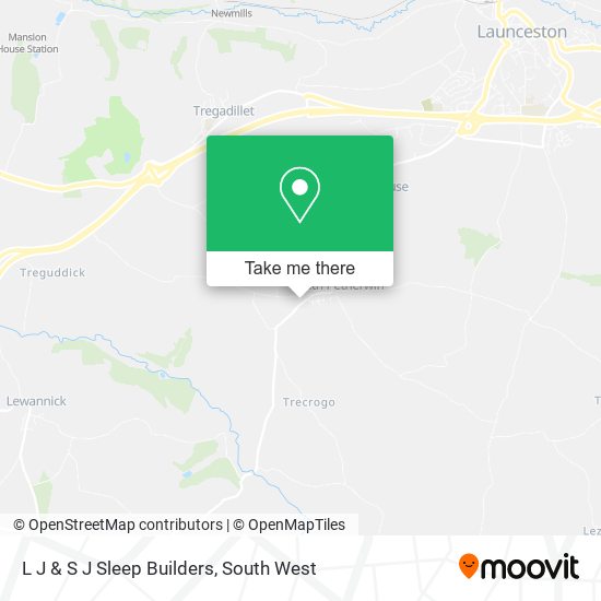 L J & S J Sleep Builders map